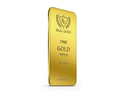 100 Gram Gold bar